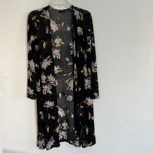 IRIS Floral Cardigan Size M